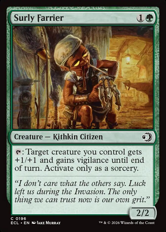 Surly Farrier - (Foil): Lorwyn Eclipsed