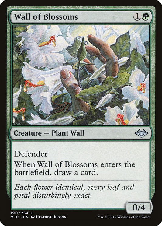 Wall of Blossoms - (Foil): Modern Horizons