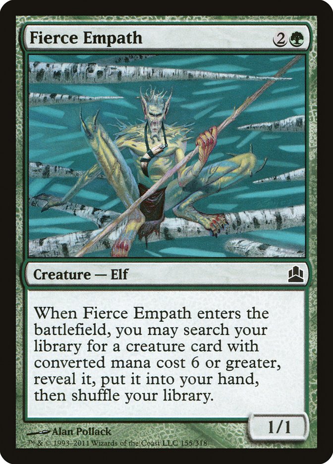 Fierce Empath: Commander 2011