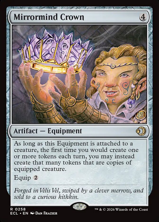 Mirrormind Crown - (Foil): Lorwyn Eclipsed