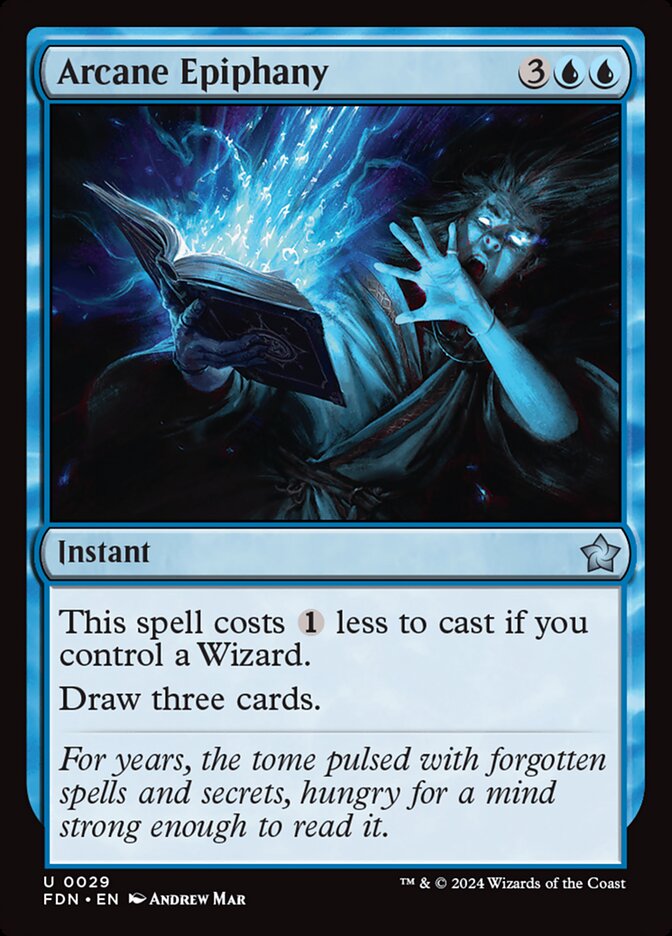 Arcane Epiphany - (Foil): Foundations