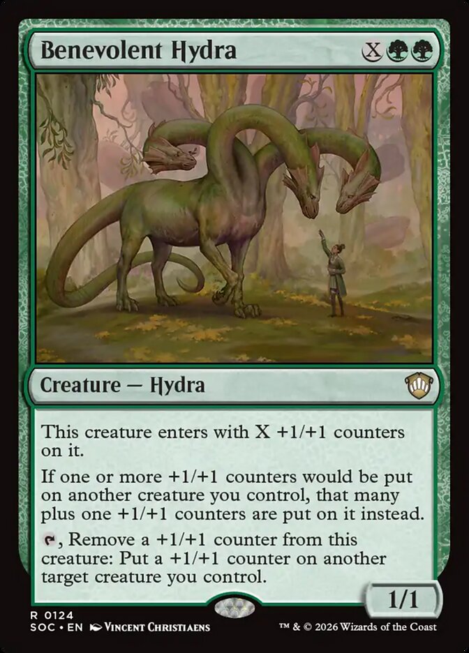 Benevolent Hydra: Secrets of Strixhaven Commander