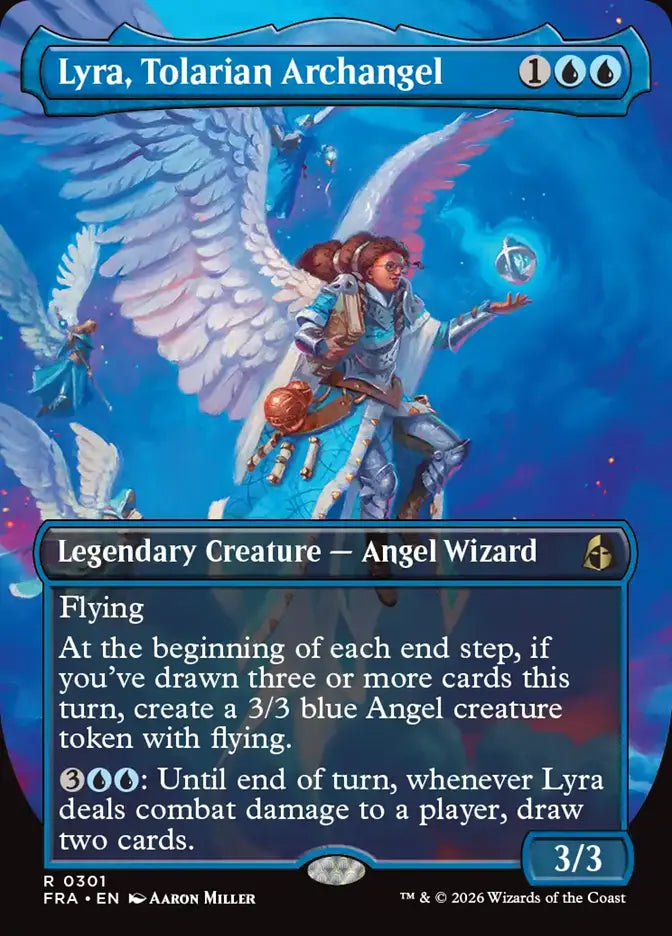 Lyra, Tolarian Archangel (Borderless) (#301)