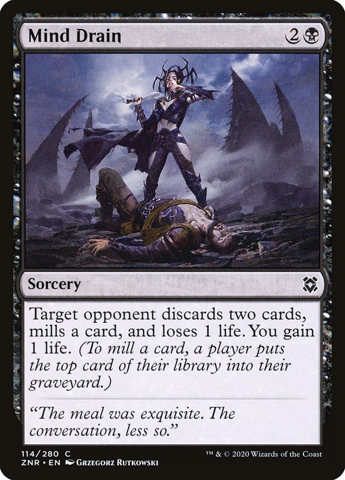 Mind Drain: Zendikar Rising