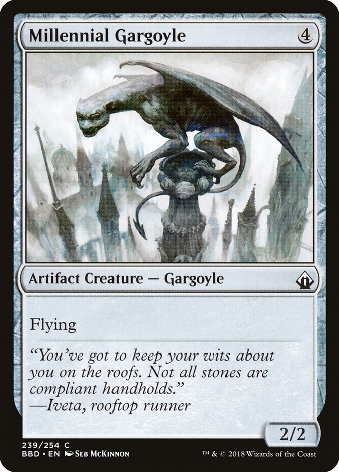 Millennial Gargoyle: Battlebond
