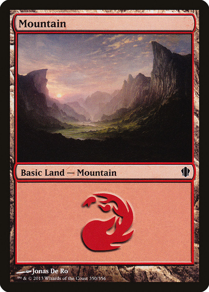 Mountain (#350): Commander 2013