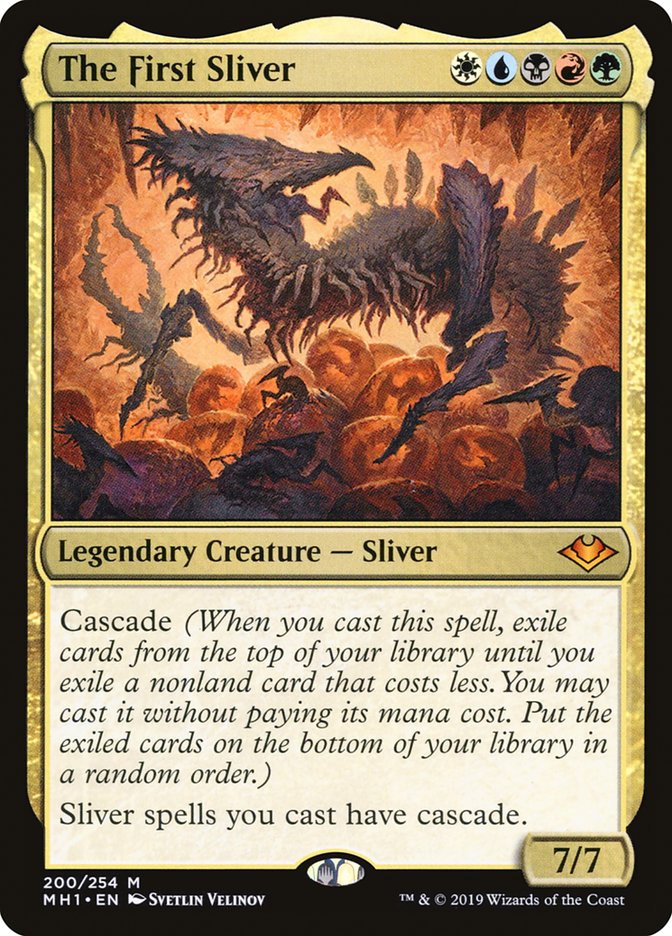The First Sliver - (Foil): Modern Horizons