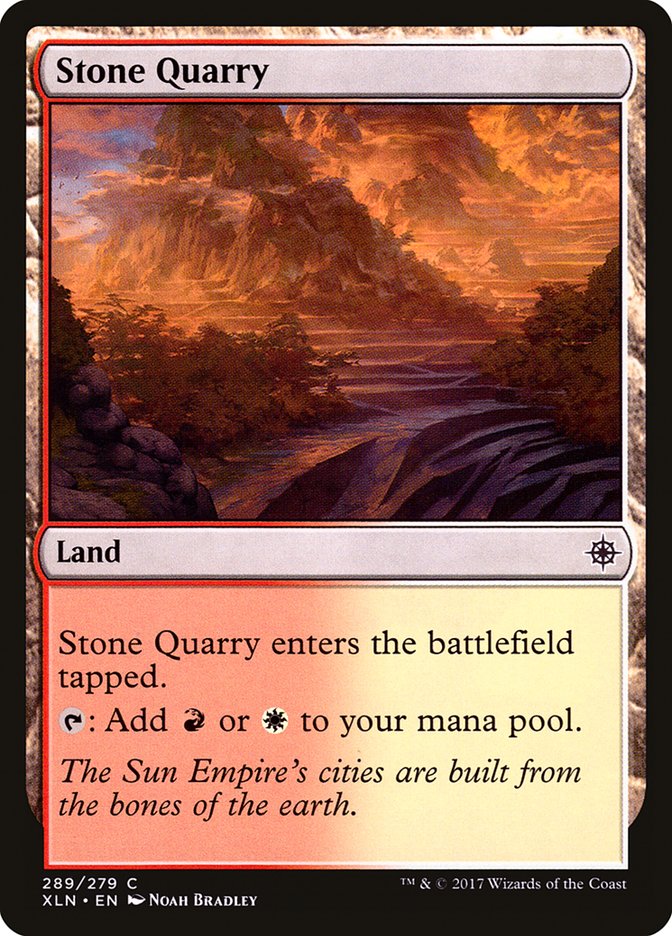 Stone Quarry (Planeswalker Deck): Ixalan