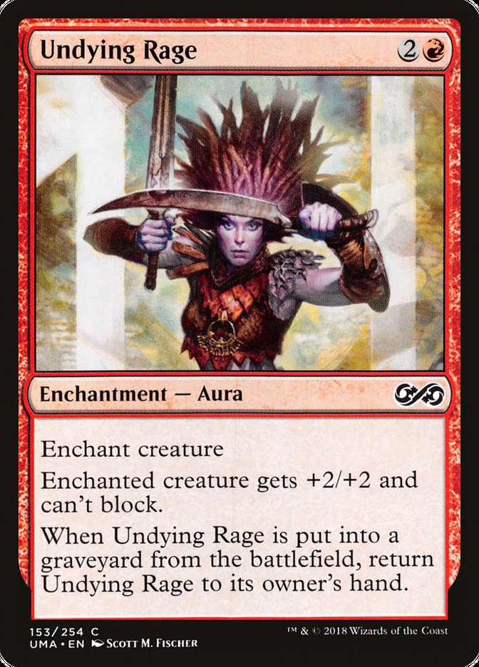 Undying Rage - (Foil): Ultimate Masters