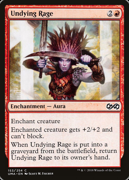 Undying Rage - (Foil): Ultimate Masters