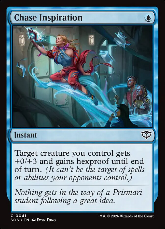 Chase Inspiration - (Foil): Secrets of Strixhaven