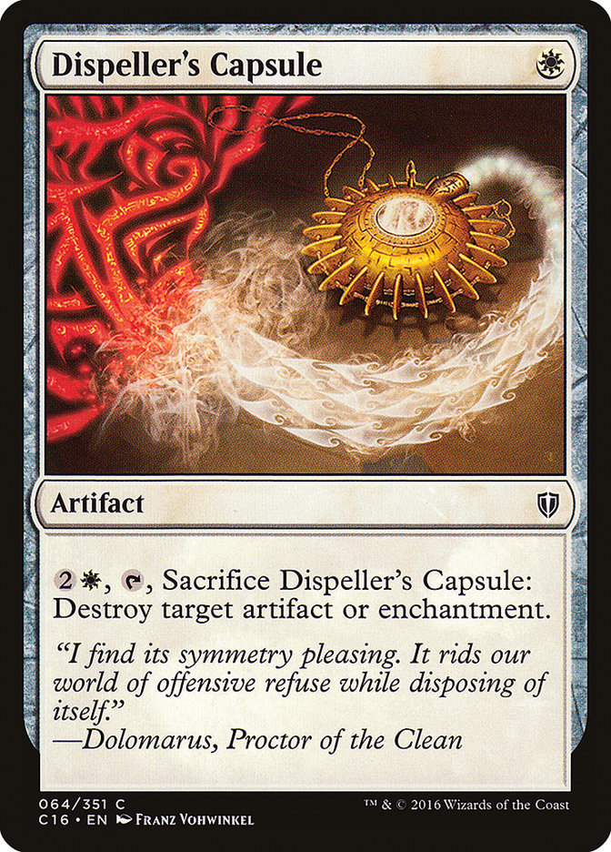 Dispeller's Capsule: Commander 2016
