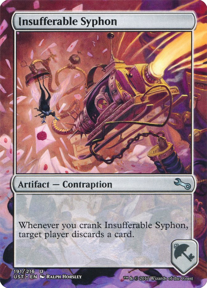 Insufferable Syphon - (Foil): Unstable