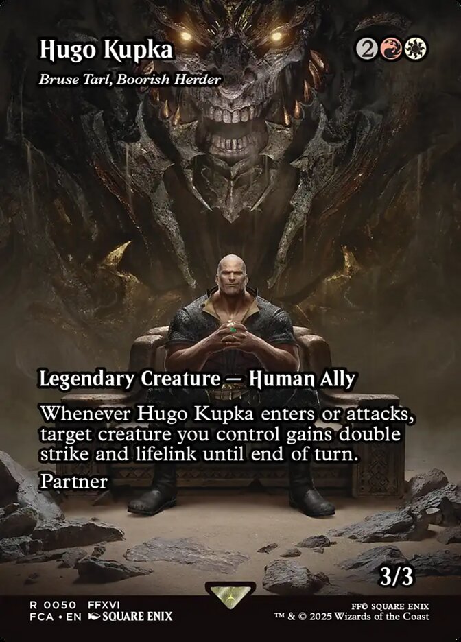 Bruse Tarl, Boorish Herder (Hugo Kupka) (Borderless): Final Fantasy: Through the Ages