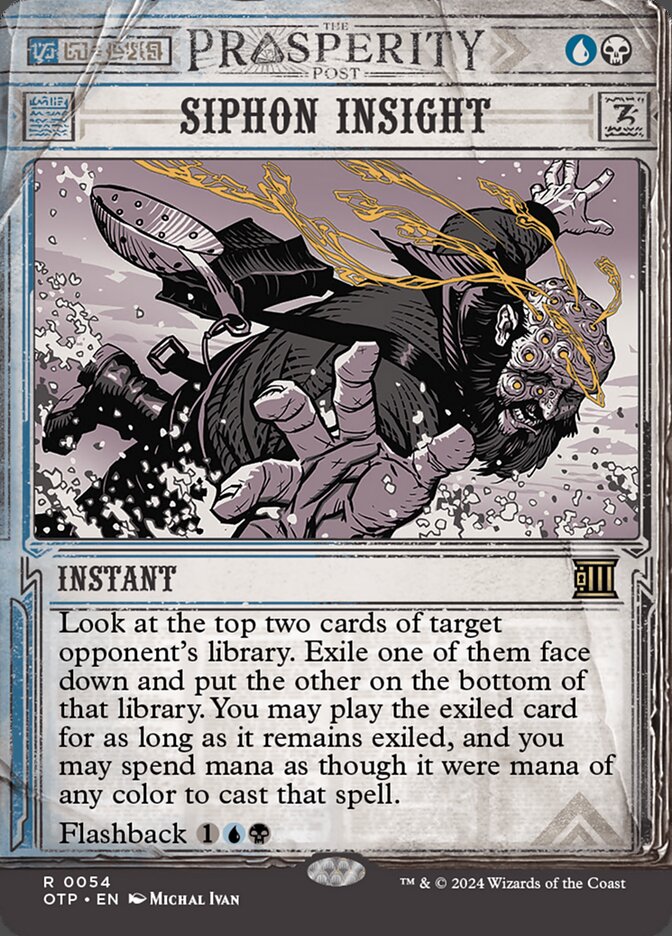 Siphon Insight - (Foil): Breaking News