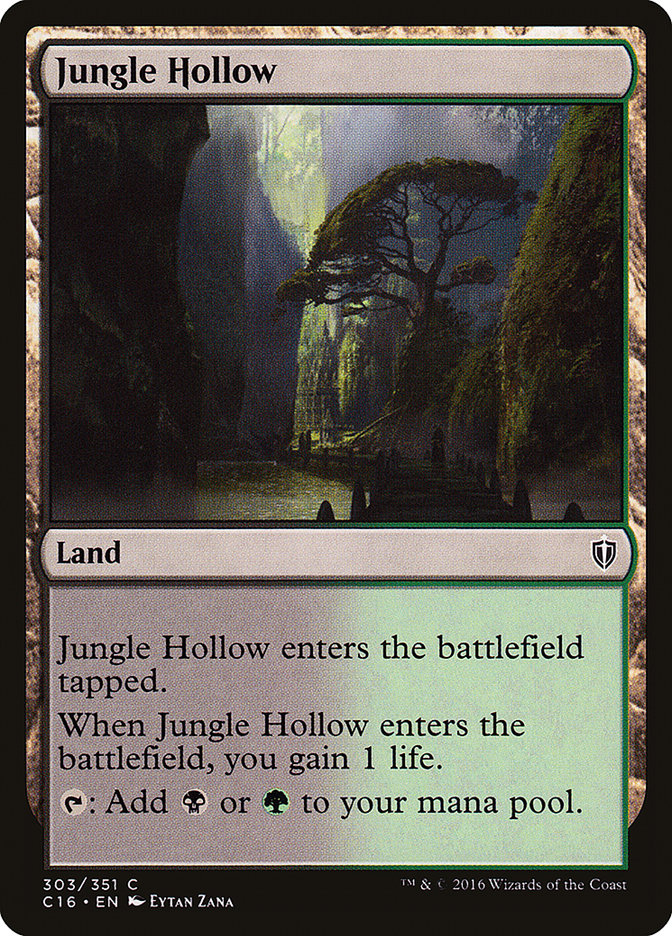 Jungle Hollow: Commander 2016