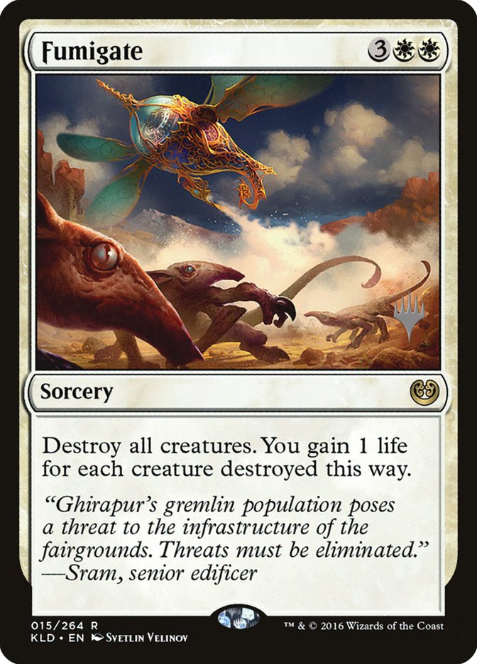 Fumigate (Promo Pack) (Kaladesh) - (Foil): Kaladesh Promos