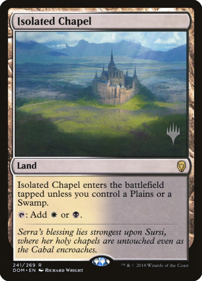 Isolated Chapel (Promo Pack) (Dominaria): Dominaria Promos