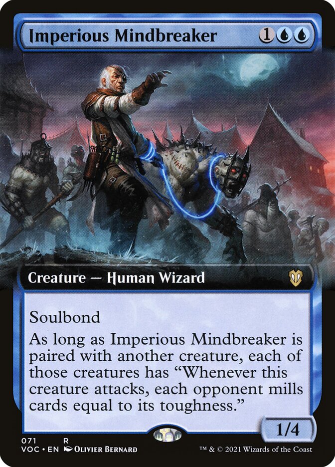 Imperious Mindbreaker (Extended Art): Crimson Vow Commander