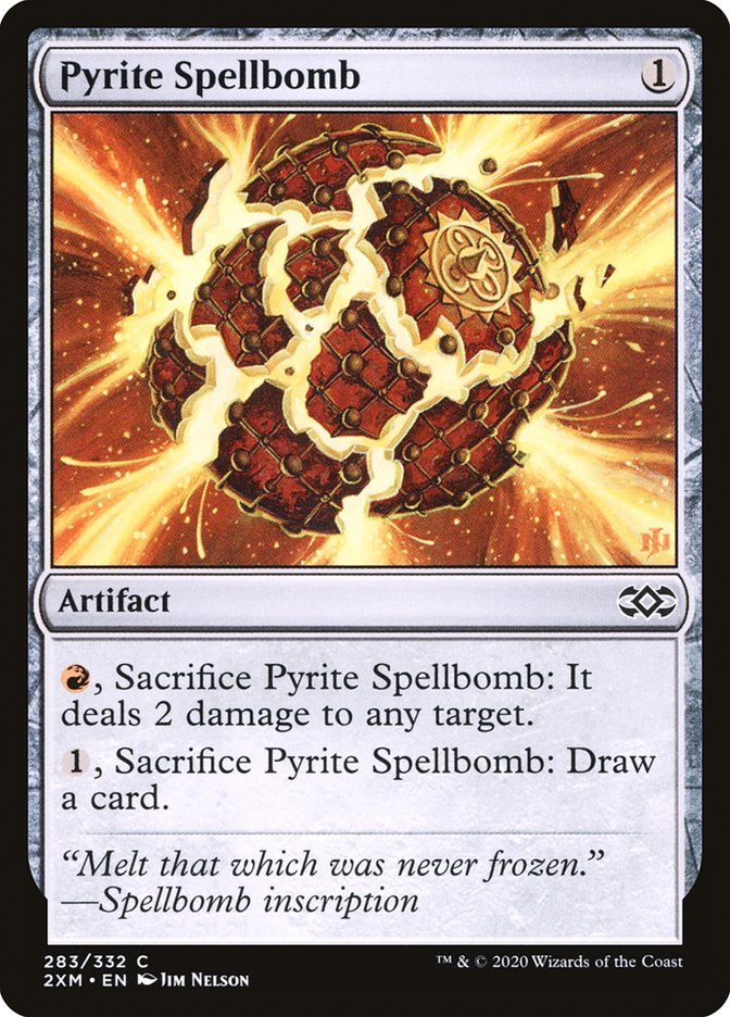 Pyrite Spellbomb - (Foil): Double Masters