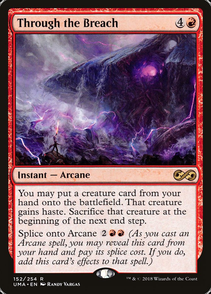 Through the Breach - (Foil): Ultimate Masters