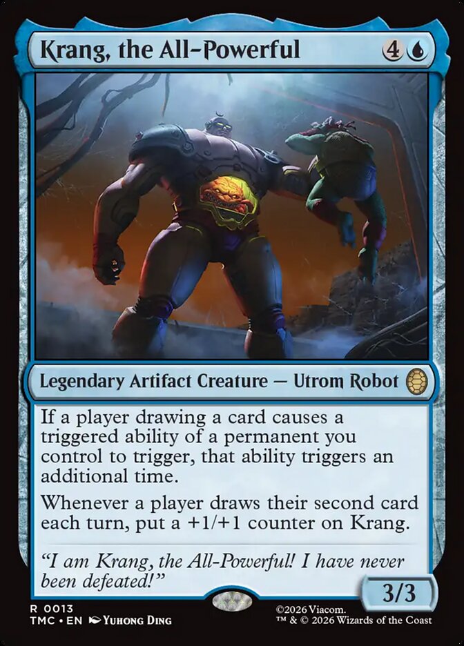 Krang, the All-Powerful - (Foil): Teenage Mutant Ninja Turtles Eternal