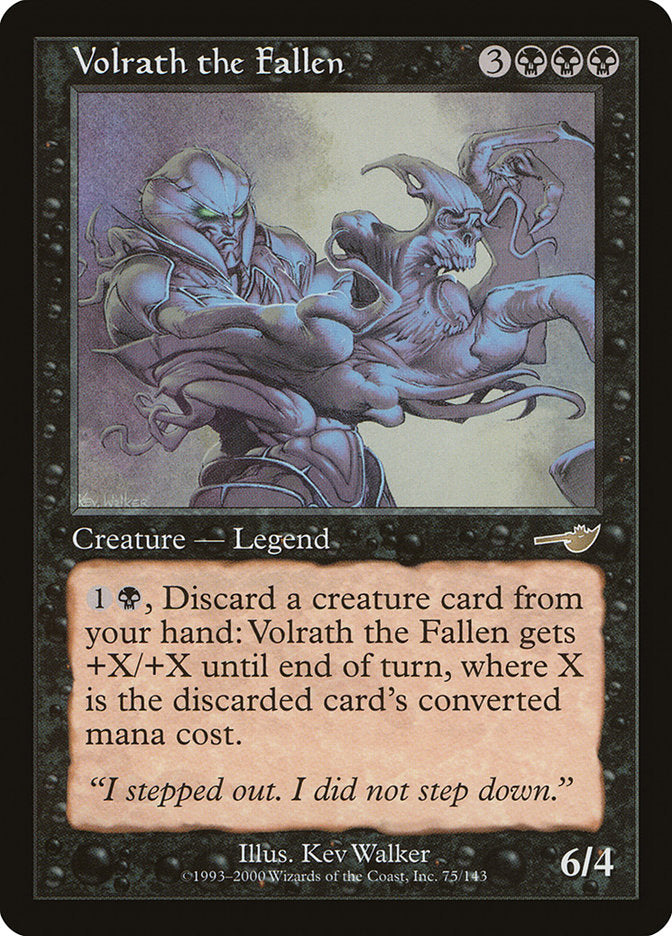 Volrath the Fallen - (Foil): Nemesis
