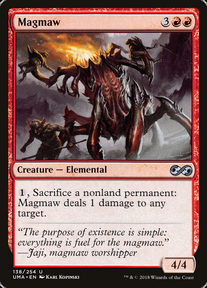 Magmaw - (Foil): Ultimate Masters
