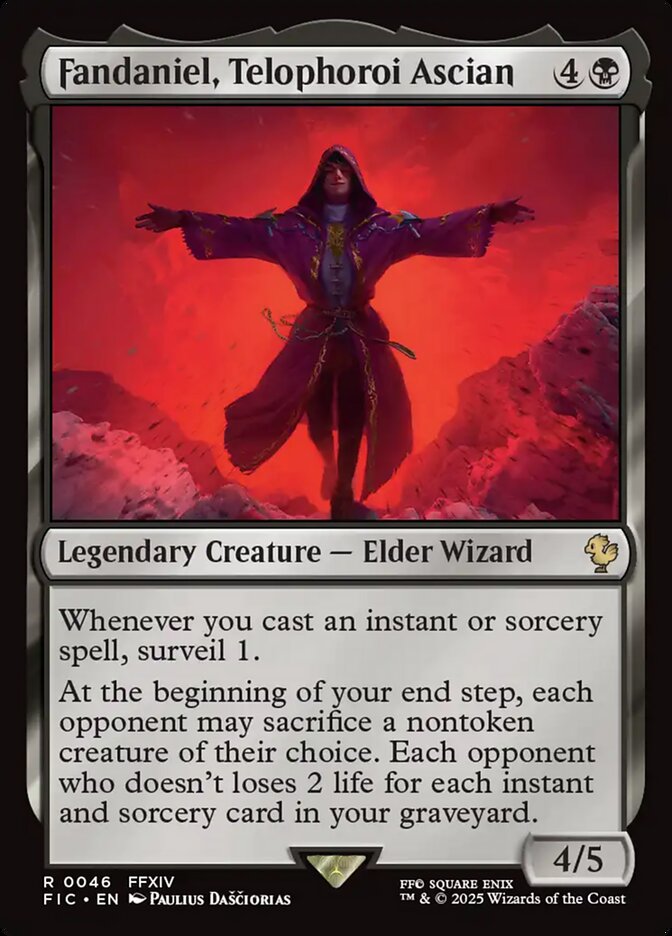 Fandaniel, Telophoroi Ascian: Final Fantasy Commander