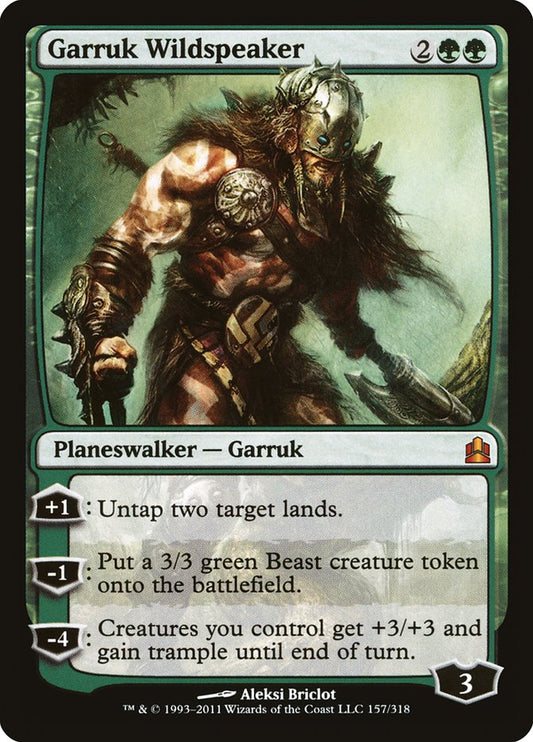 Garruk Wildspeaker: Commander 2011