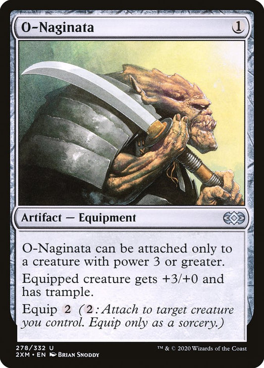 O-Naginata - (Foil): Double Masters