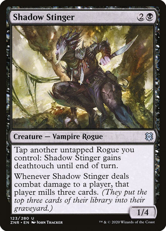 Shadow Stinger: Zendikar Rising