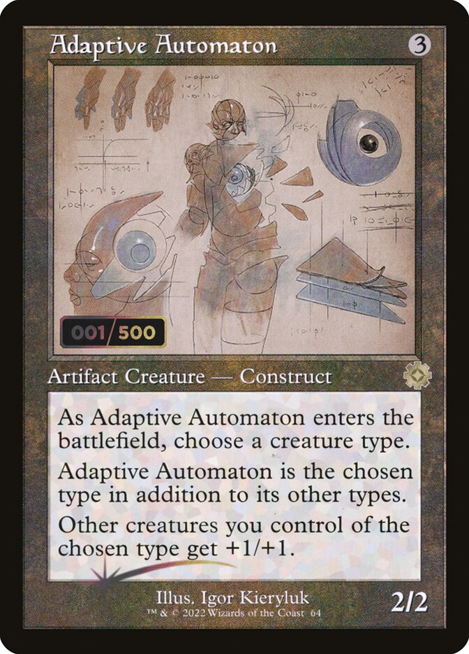 Adaptive Automaton - (Foil): The Brothers' War Retro Artifacts