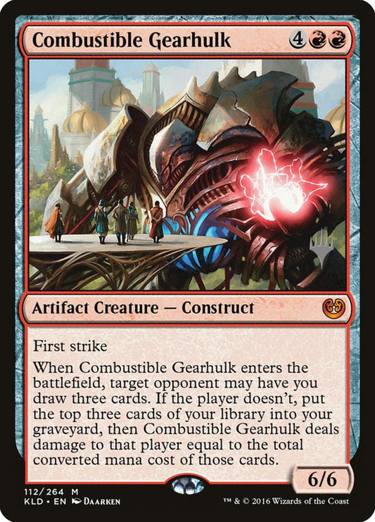 Combustible Gearhulk (Promo Pack) (Kaladesh): Kaladesh Promos