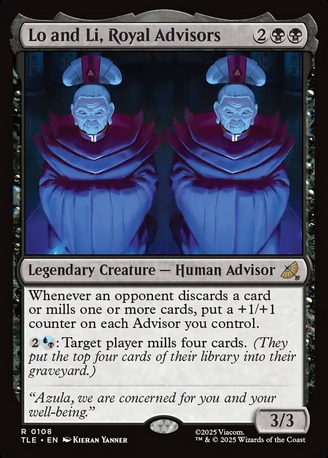 Lo and Li, Royal Advisors: Avatar: The Last Airbender Eternal
