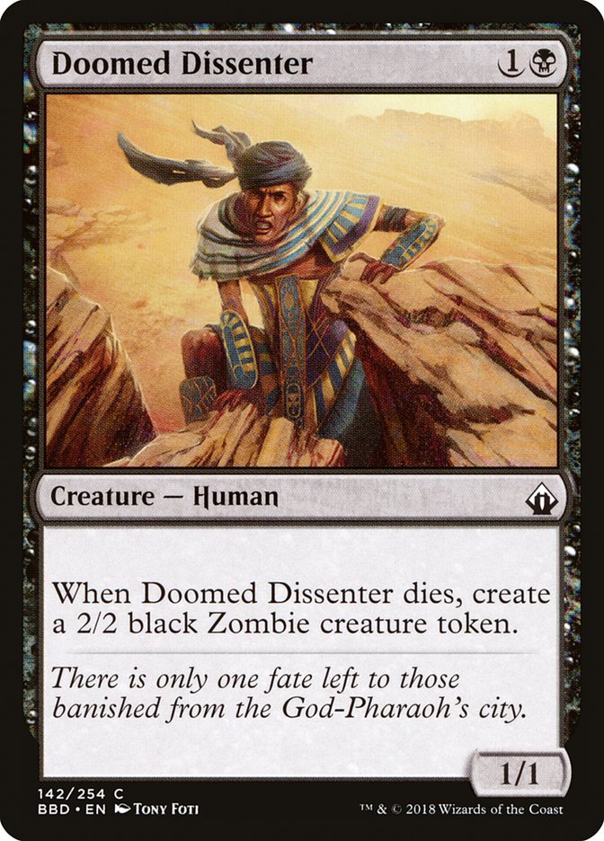 Doomed Dissenter - (Foil): Battlebond