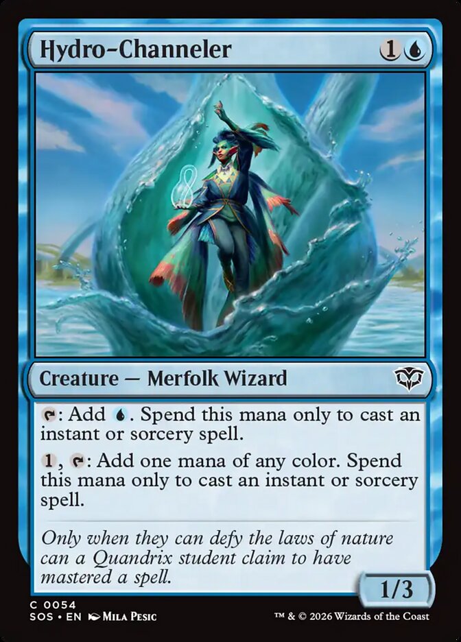 Hydro-Channeler - (Foil): Secrets of Strixhaven