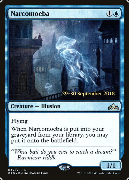 Narcomoeba (Prerelease) (Guilds of Ravnica) - (Foil): Guilds of Ravnica Promos