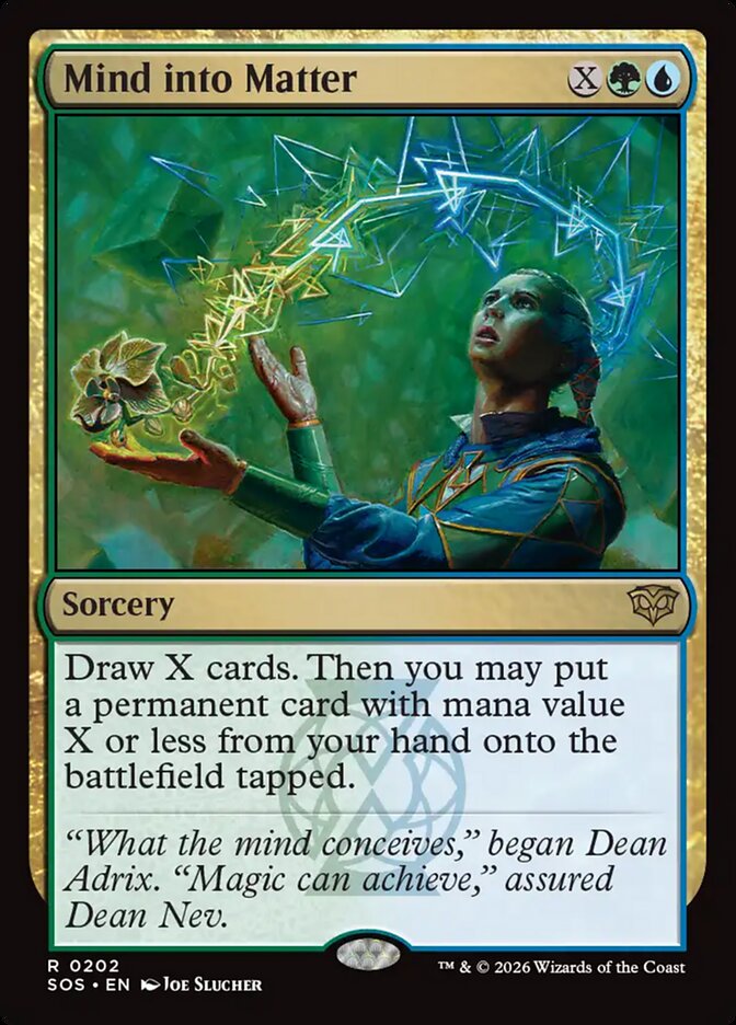 Mind into Matter - (Foil): Secrets of Strixhaven
