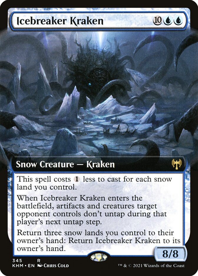 Icebreaker Kraken (Extended Art): Kaldheim