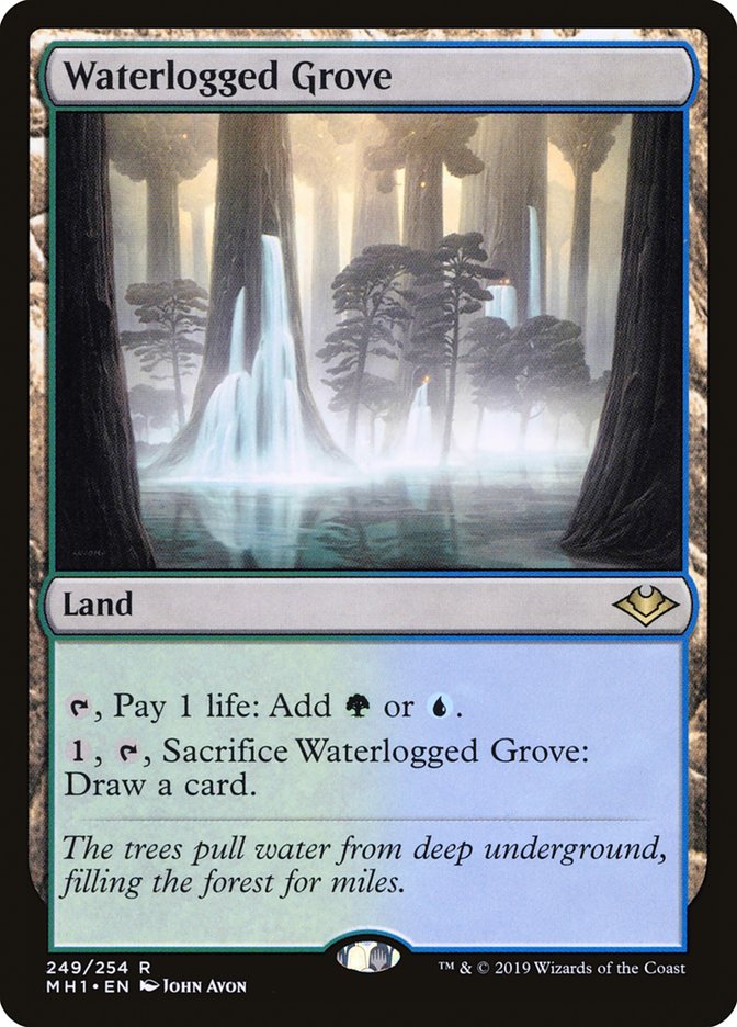 Waterlogged Grove - (Foil): Modern Horizons