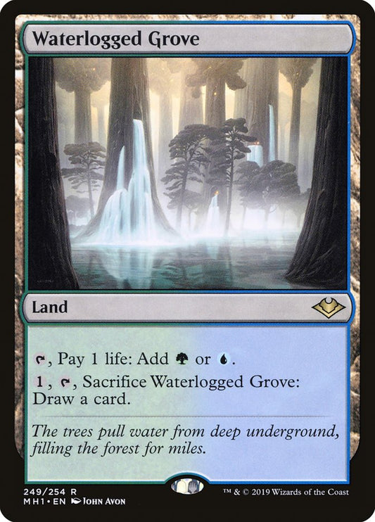 Waterlogged Grove - (Foil): Modern Horizons