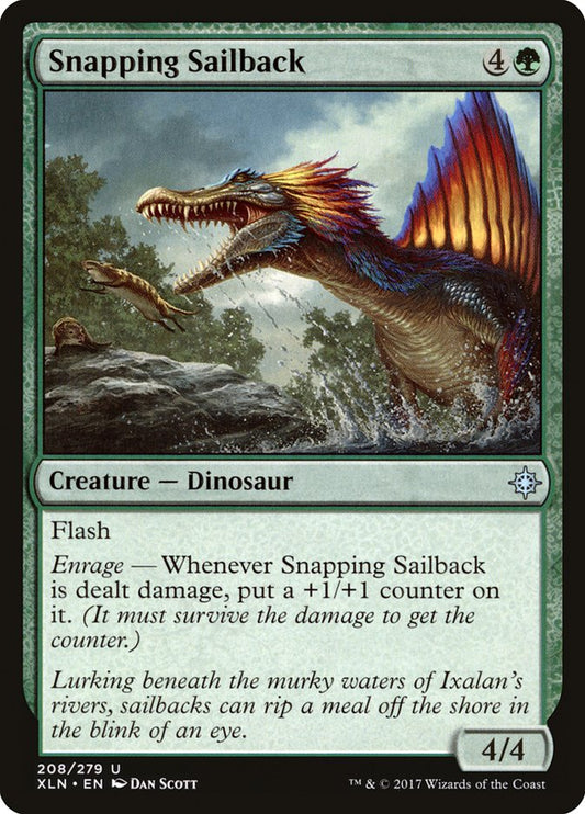 Snapping Sailback: Ixalan