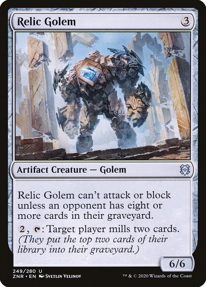 Relic Golem: Zendikar Rising