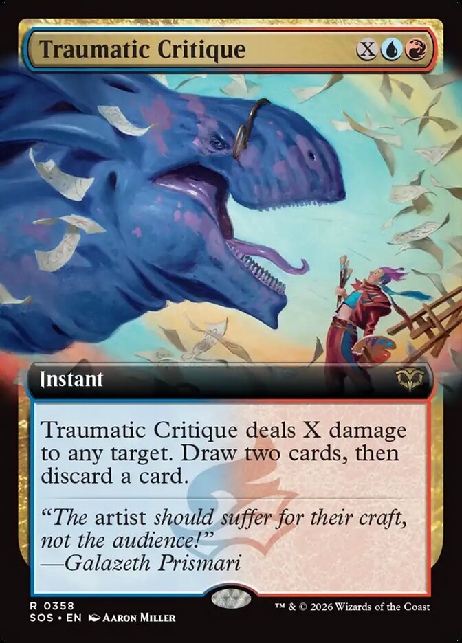 Traumatic Critique: Secrets of Strixhaven