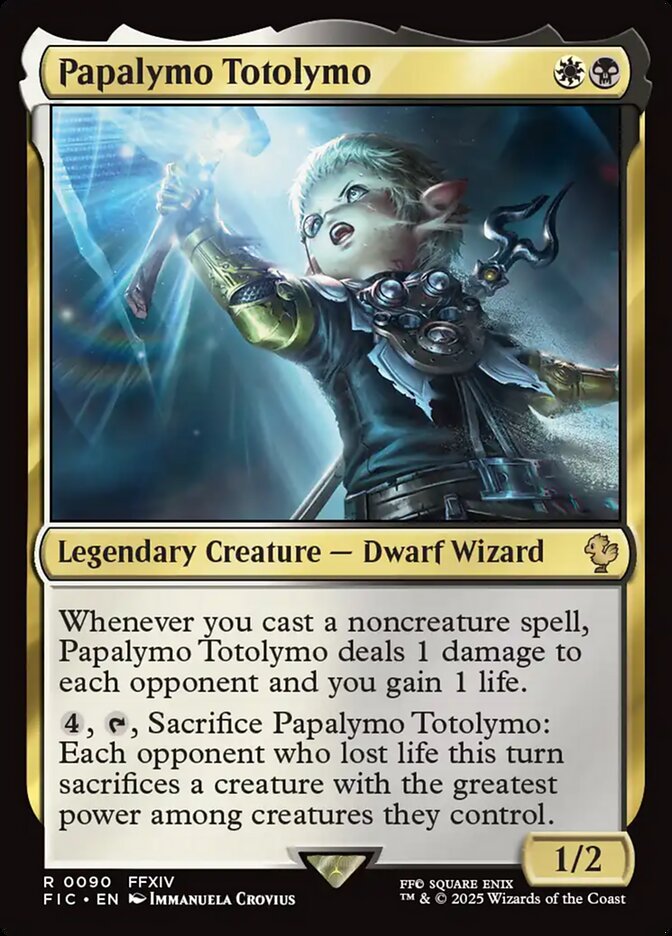 Papalymo Totolymo: Final Fantasy Commander
