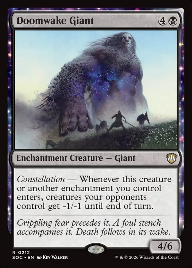 Doomwake Giant: Secrets of Strixhaven Commander