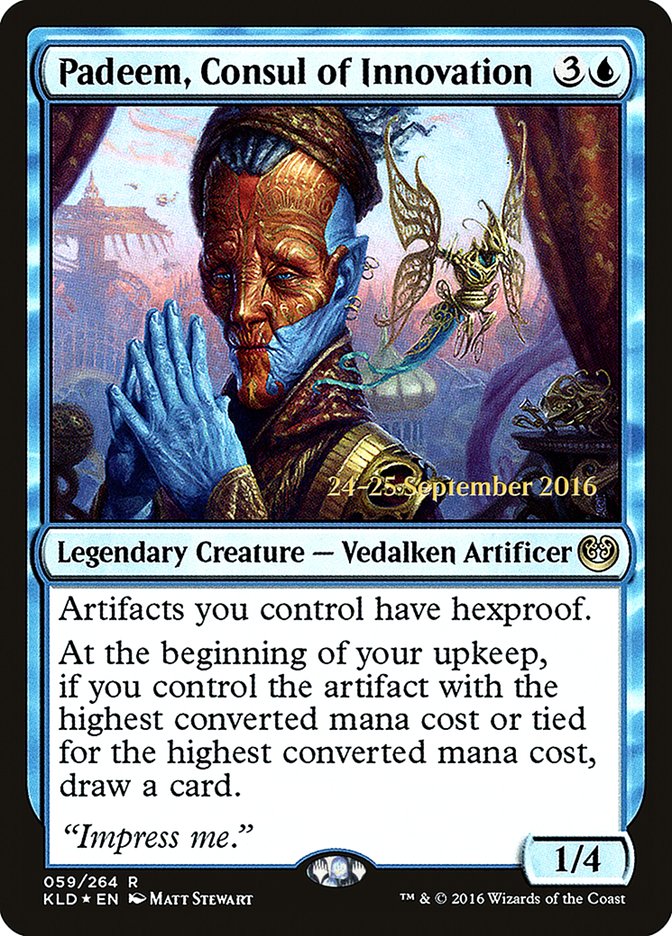Padeem, Consul of Innovation - (Foil): Kaladesh Promos
