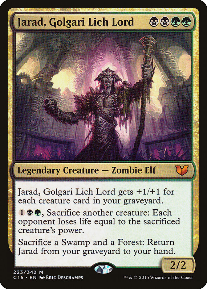 Jarad, Golgari Lich Lord: Commander 2015