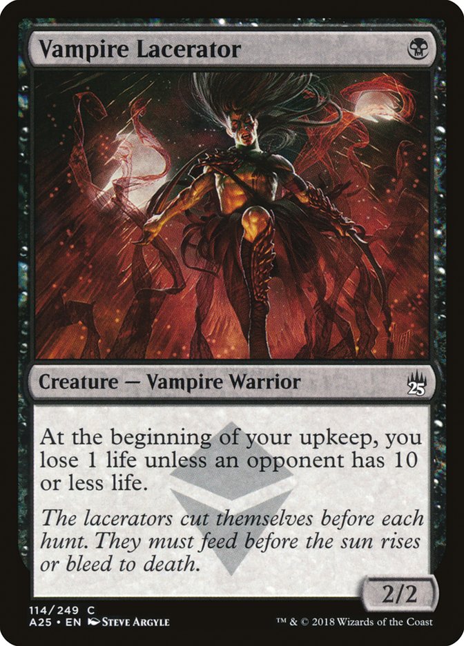 Vampire Lacerator - (Foil): Masters 25